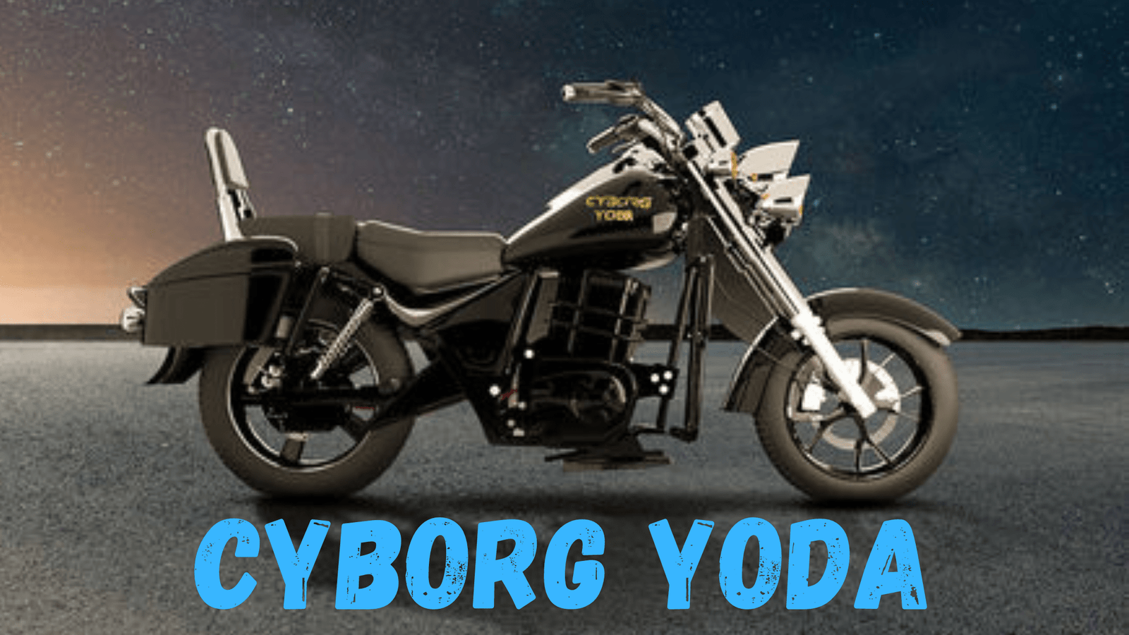 Cyborg Yoda Bike